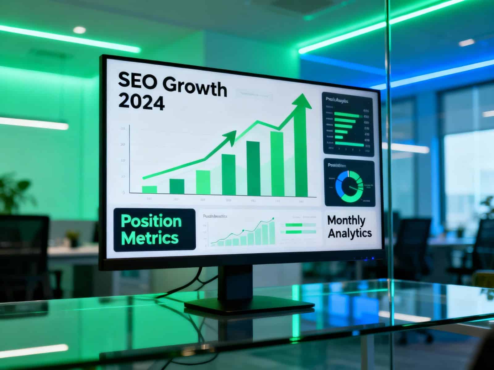 Рост позиций сайта в Google после SEO-структуры