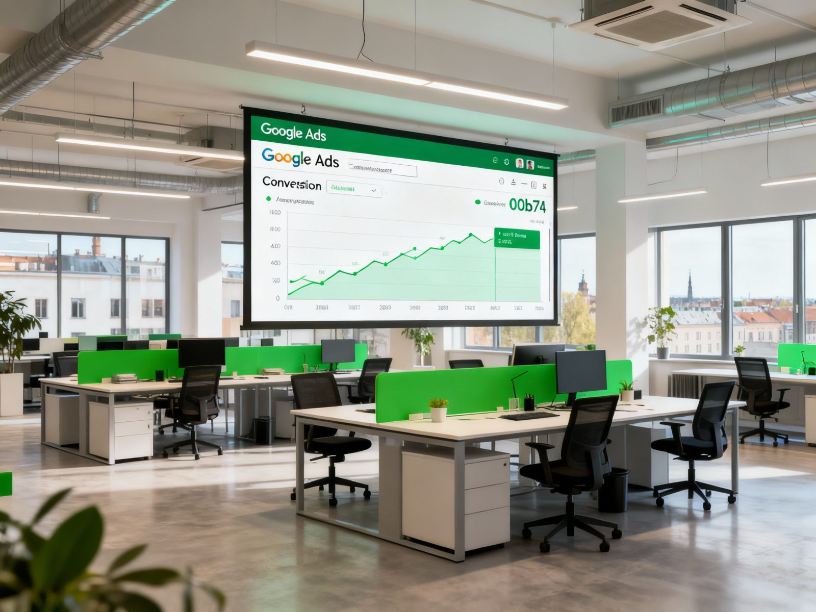 Современный open space — разработка сайтов под ключ в Европе