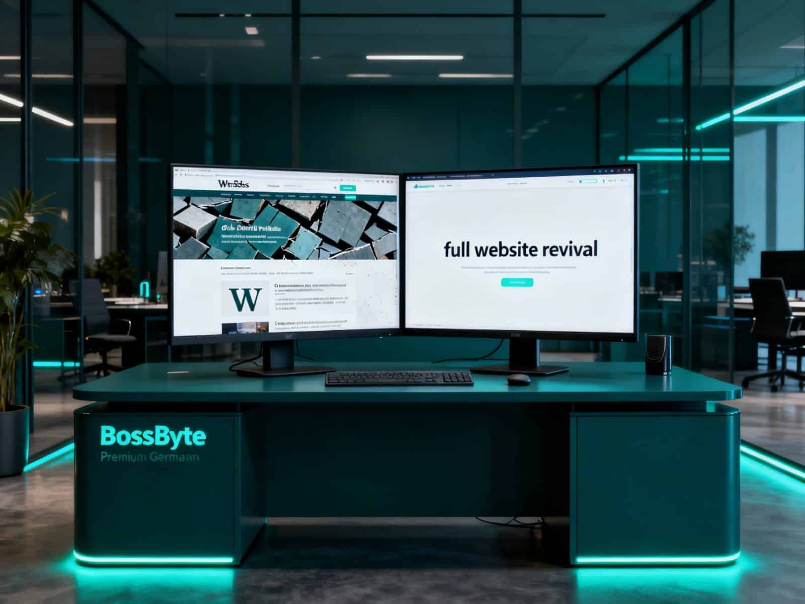 Премиальный европейский офис — редизайн и восстановление сайта WordPress