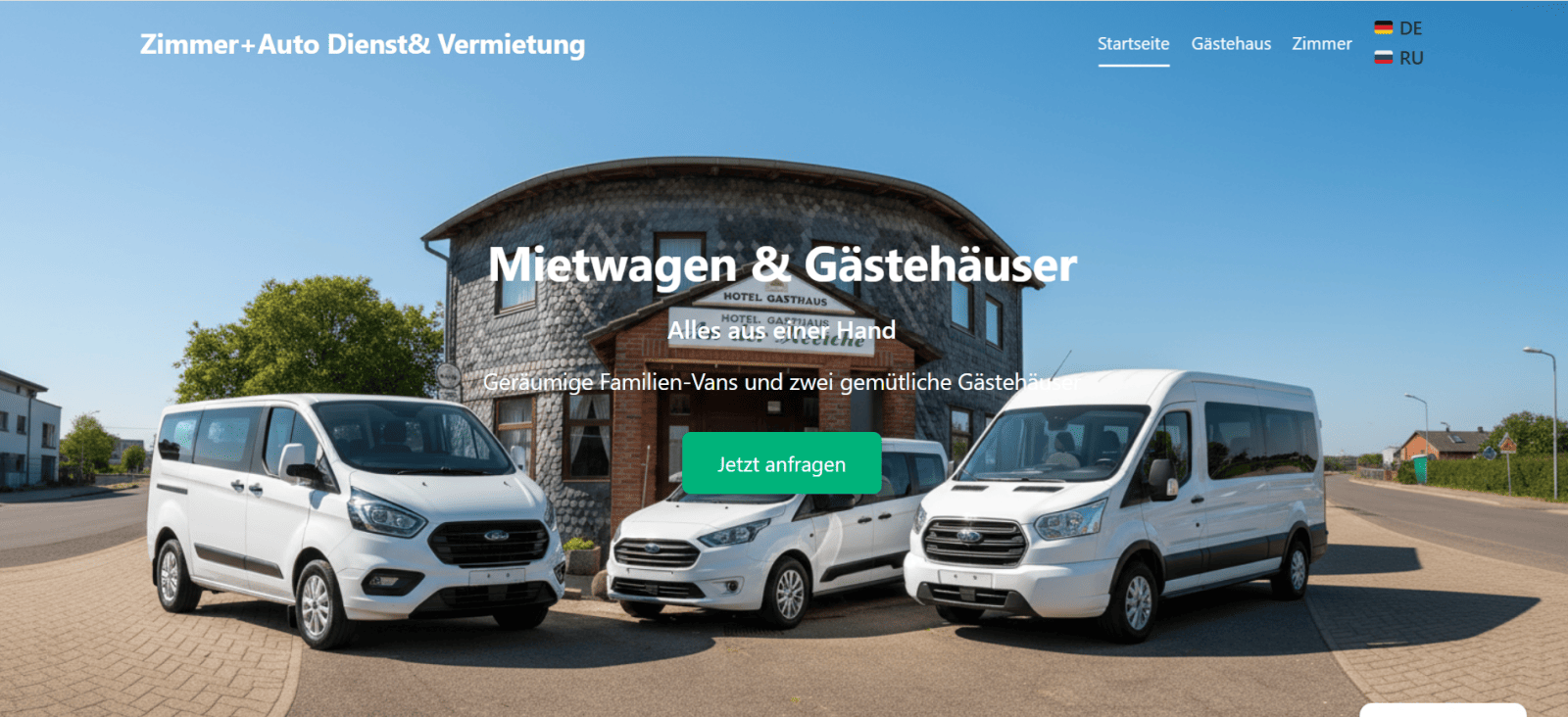 Chitani.de — сайт гостевого дома на Kadence Pro