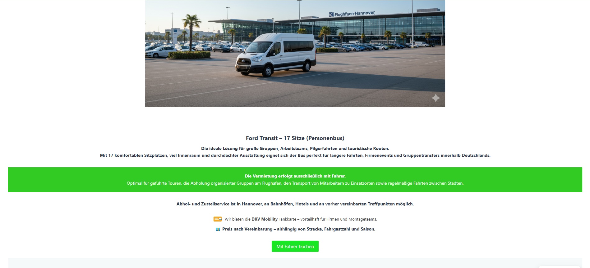 Chitani.de — внутренняя страница (пакеты/таблица)